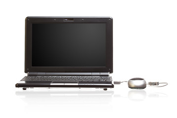 Image showing isolated technology netbook