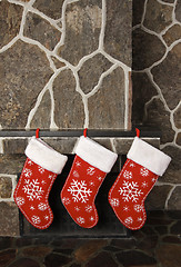 Image showing Christmas stockings