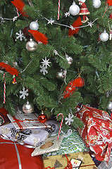 Image showing Under the cristmas tree