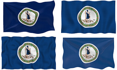 Image showing Flag of Virginia