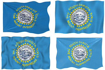 Image showing Flag of south Dakota