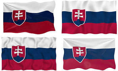 Image showing Flag of Slovakia
