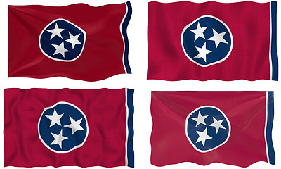 Image showing Flag of Tennessee