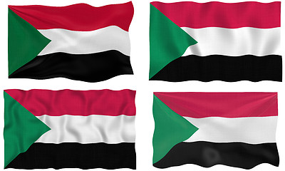 Image showing Flag of Sudan