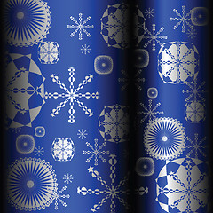 Image showing snowflakes design