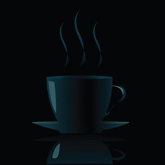 Image showing Dark coffe