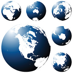 Image showing Earth globe
