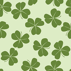Image showing design with clovers