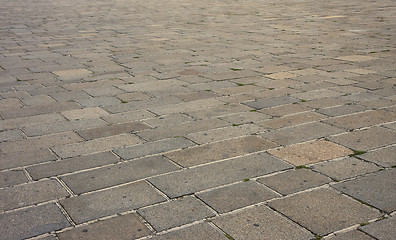 Image showing Cobbled street in Paris