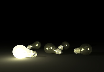 Image showing Light Bulbs