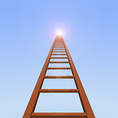 Image showing Sky Ladder