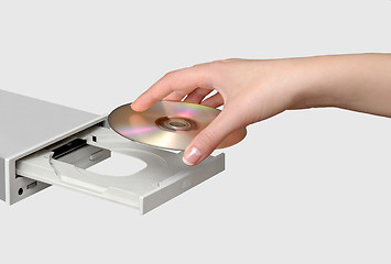 Image showing Compact disk drive