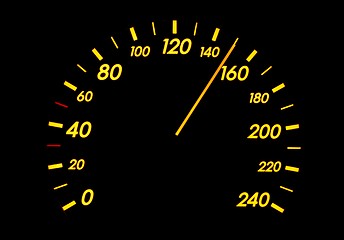 Image showing Speedometer