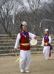 Image showing Korean dancers