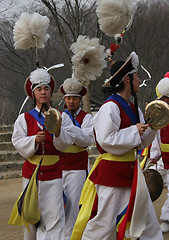 Image showing South Korean dancers