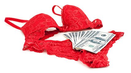 Image showing Expensive lingerie