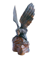 Image showing Wooden eagle 