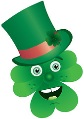 Image showing Clover in Top Hat