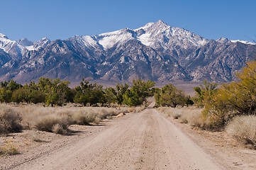 Image showing Sierra Nevadas