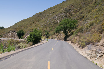Image showing Mt. Diablo road