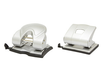 Image showing two hole punchers isolated