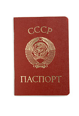 Image showing soviet passport