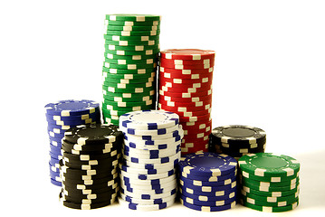 Image showing gambling chips