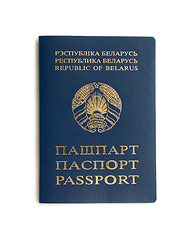 Image showing Belarussian passport