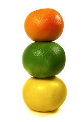 Image showing grapefruits isolated