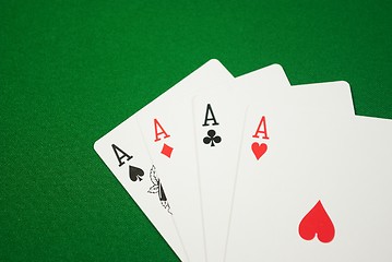 Image showing Four Aces 