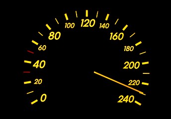 Image showing Speedometer