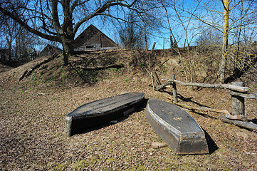 Image showing Rural landscape in early spring.