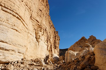 Image showing Sandstone rocks in the desert