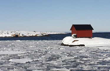 Image showing Winter and ice in Norway