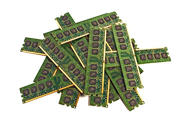 Image showing Heap of memory modules 2