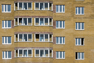 Image showing Facade of residental building