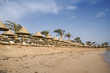 Image showing Resort beach