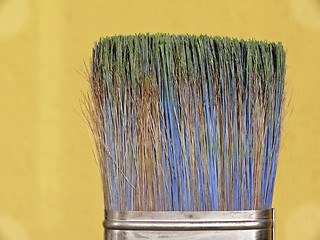 Image showing Colorful paint brushes