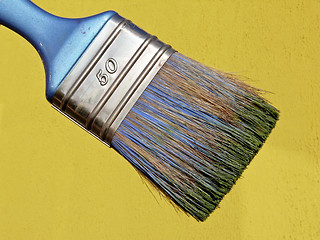 Image showing Used brush 
