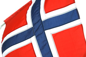 Image showing Norwegian flag