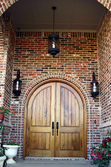 Image showing Arch Door