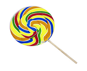 Image showing Isolated Carnival Lollipop