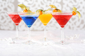 Image showing Cocktails