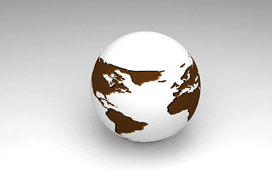 Image showing Earth 3D
