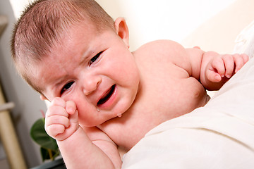 Image showing Crying baby