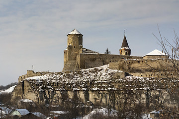 Image showing Side view to fortress