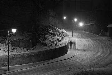 Image showing Street at night