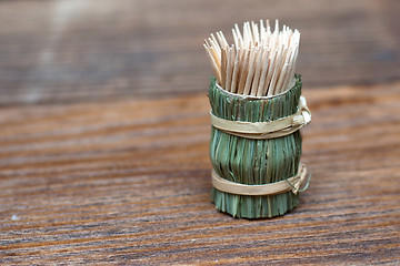 Image showing Toothpicks