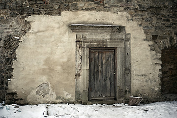 Image showing Castle door