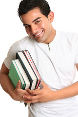 Image showing Happy university college student